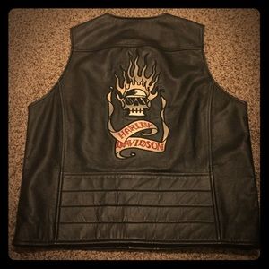 Harley Davidson Leather Vest